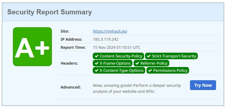 Security Headers